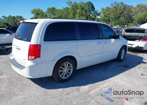 2014 Dodge Grand Caravan Sxt из США, поврежденный, VIN 2C4RDGCG6ER273843